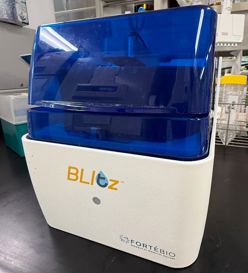 生体分子間相互作用解析装置BLItz